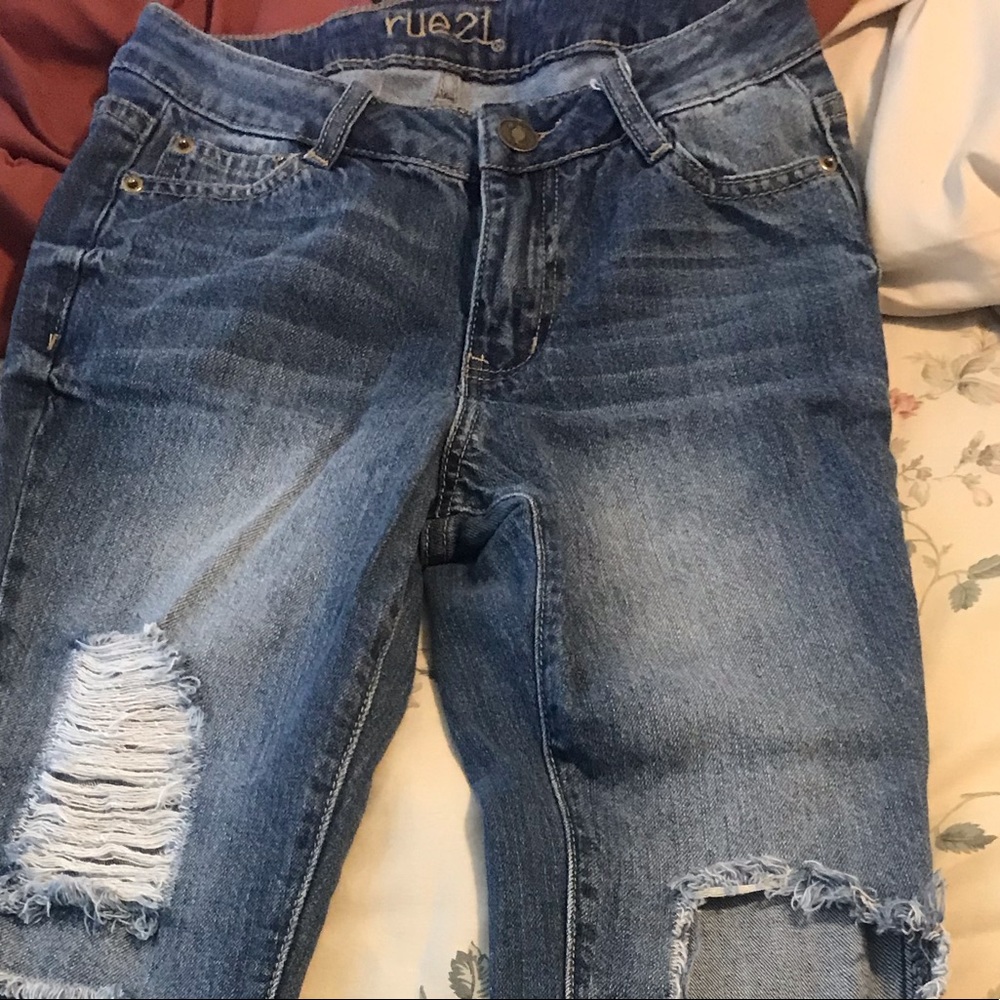 High Rise Ankle Jeggings